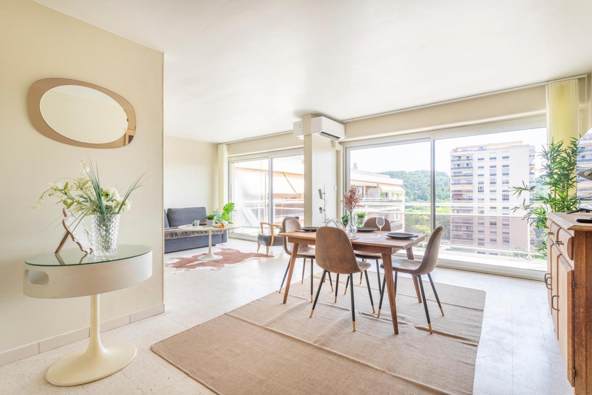 Апартаменты Grand T2 Lumineux Et Climatise Avec Balcon Экс-ан-Прованс Экстерьер фото
