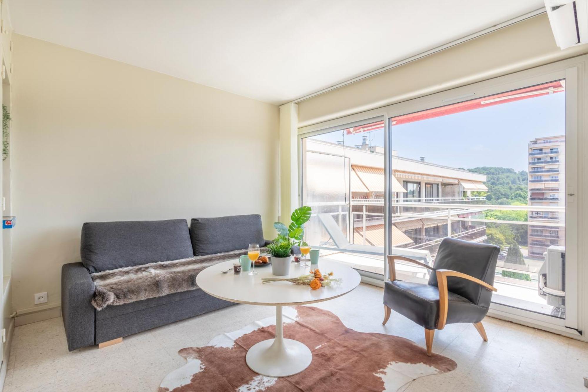Апартаменты Grand T2 Lumineux Et Climatise Avec Balcon Экс-ан-Прованс Экстерьер фото